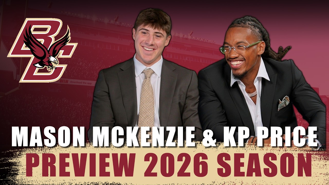 Boston College Stars Mason McKenzie & KP Price Interview | 2026 ACC Football