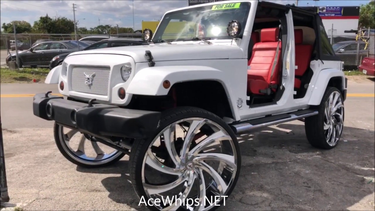 Acewhips Net White Jeep Wrangler On 30 S Azara With Doors Off