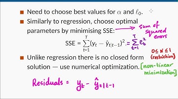 Exponential Smoothing: Simple Exponential Smoothing (Part 2)