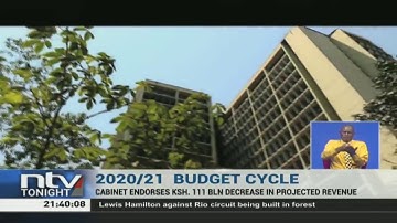 Downward revision of projected revenue for the 20/21 FY endorsed