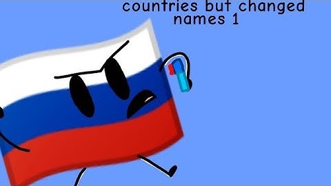 Countries but changed names 1