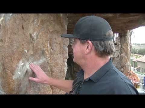 Video: Hvordan beiser du betong for å se ut som stein?
