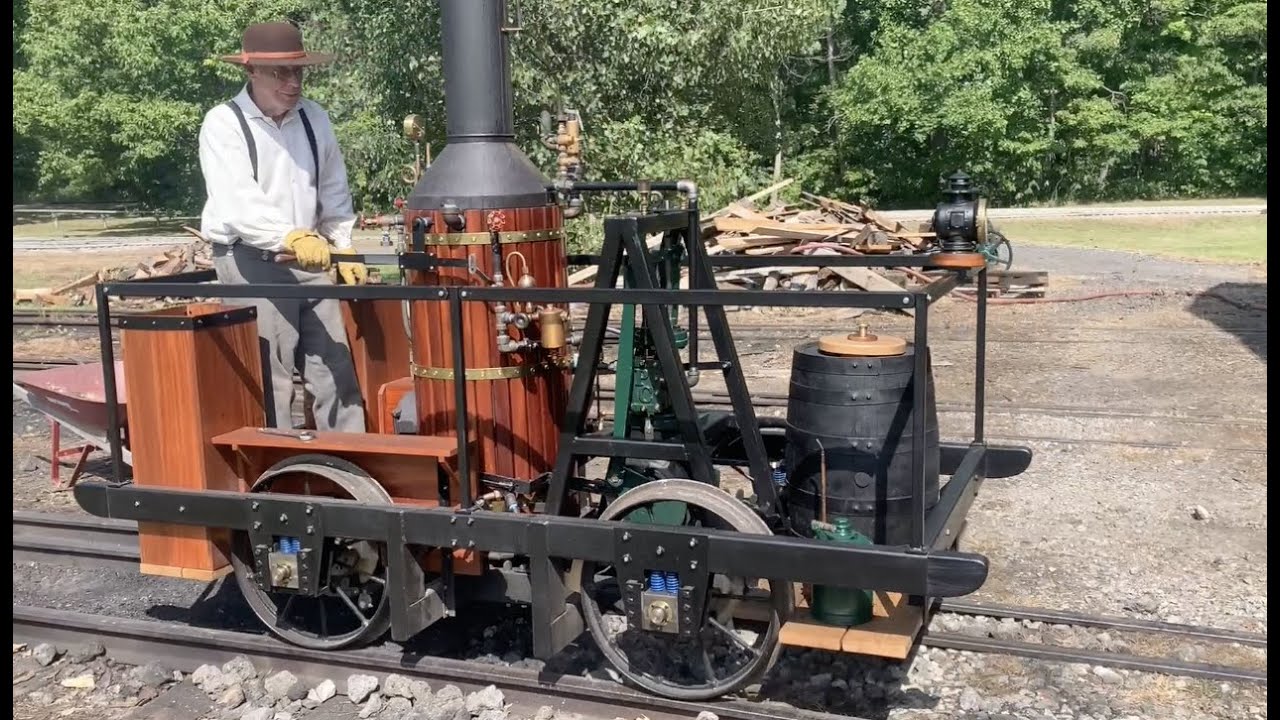 Tom Thumb Locomotive at the Hesston Steam Mus