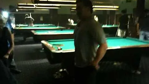 Vincent (Dinh) doing squats at the bar