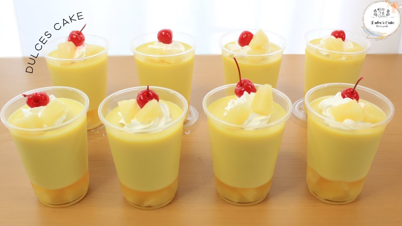 Deliciosas GELATINAS DE PIÑA COLADA Para venta o mesa de postres !! /DUCES CAKE