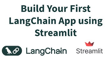 Create Your First LangChain App Using Streamlit