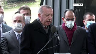 Cumhurbaşkanı Erdoğan Turgut Özalın Anma Töreninde İnfitar Suresini Okudu