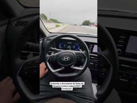 Testando o Assistente de faixa do Hyundai Creta Limited 2027! Confiaria?