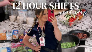 HOW I MEAL PREP AS A NURSE: healthy, easy recipes!