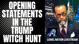 Opening Statements in the Trump Witch Hunt