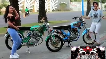 Goyang anak motor mantap
