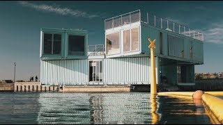 Urban Rigger | Floating Shipping Container Housing for Students by Bjarke Ingels Group