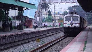 4K 23 Coach Swrs Bull Basava Express Hammers Kodigehalli 100Kmph Indian Railways