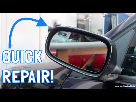 Saab 9-3 Quick Fix – Mirror Glass