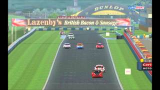 SRP BTCC Donington Highlights by Simspeed Racing 218 views 11 years ago 5 minutes, 11 seconds