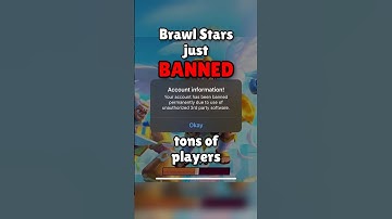 They just BANNED players for this #brawlstars