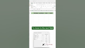 Pro Level Data Entry in excel