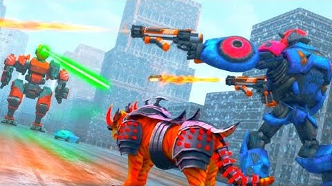 Flying Tiger Attack: Flying Bike Transformation - Android GamePlay