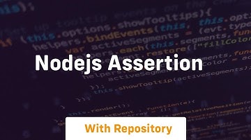 nodejs assertion