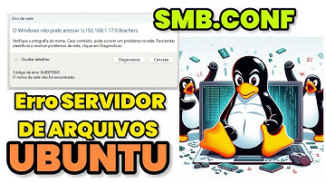 ERROR 0x80070043 Servidor de ARQUIVOS SAMBA  pós atualização COM UBUNTU 24.04