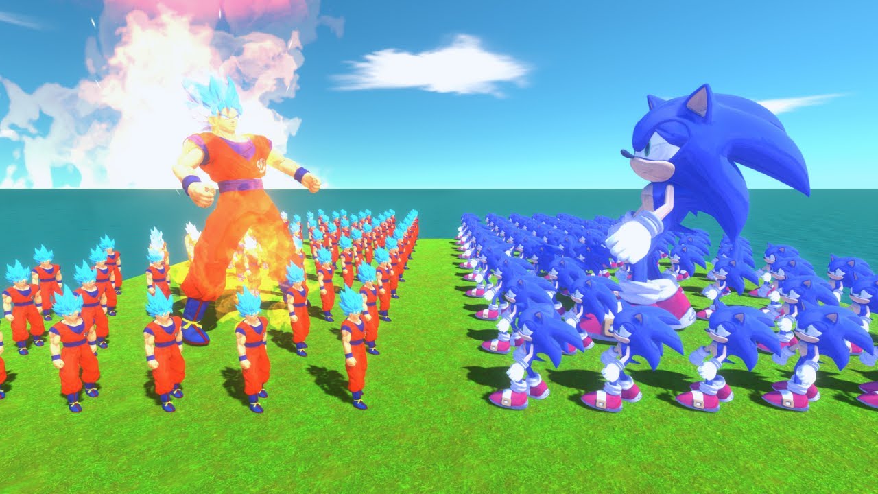 Who Is Stronger? Sonic vs Goku - Power Levels Revealed! | ARBS