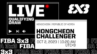 RE-LIVE | FIBA 3x3 Hongcheon Challenger 2023 | Qualifier for Wuxi Masters | QD