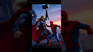 “Thor vs Spiderman: The Battle for the Dog”