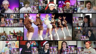 LISA REACTION MASHUP - LILI’s FILM - ‘MONEY’ Dance Performance (Christmas Ver.) FOR BLINKS