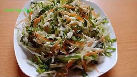 Cách làm dưa bắp cải muối xổi cực đơn giản_How to make sauerkraut