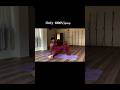 So stay consistent #yoga #vlog #youtubeshorts