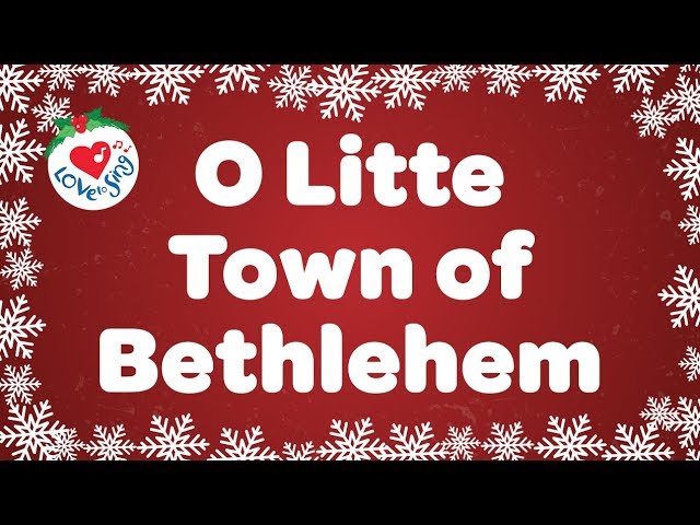 Christmas Time - O Little Town of Bethlehem