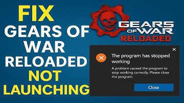 Fix Gears of War Reloaded Not Launching Crashing Startup Crash Freezing Black Screen Not Loading PC