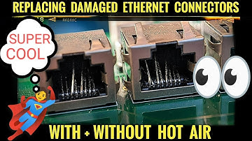 How To Replace Ethernet Connectors - 2 Great Ways /Soldering