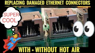 How To Replace Ethernet Connectors - 2 Great Ways /Soldering