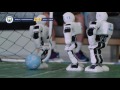 Man City Stars Play Soccer w/ Alpha 1S Robots