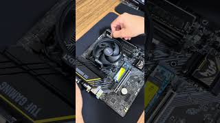 (MONTAGEM) AMD RYZEN 7 5700 + ASUS TUF GAMING A520M-PLUS + RX 7600 ASROCK + GABINETE SUPREFRAME