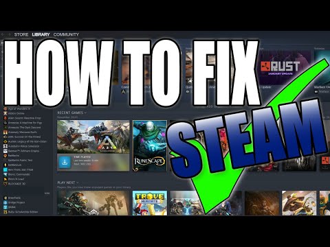 FIX Steam Errors Not Starting & Crashing On PC