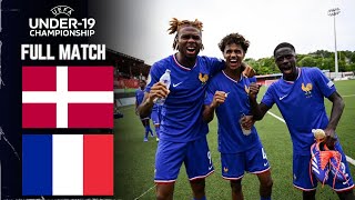 Denmark vs France | U19 Euro Championship Full Match| July 19, 2024 Denmark vs France | U19 Euro Championship Full Match| July 19, 2024