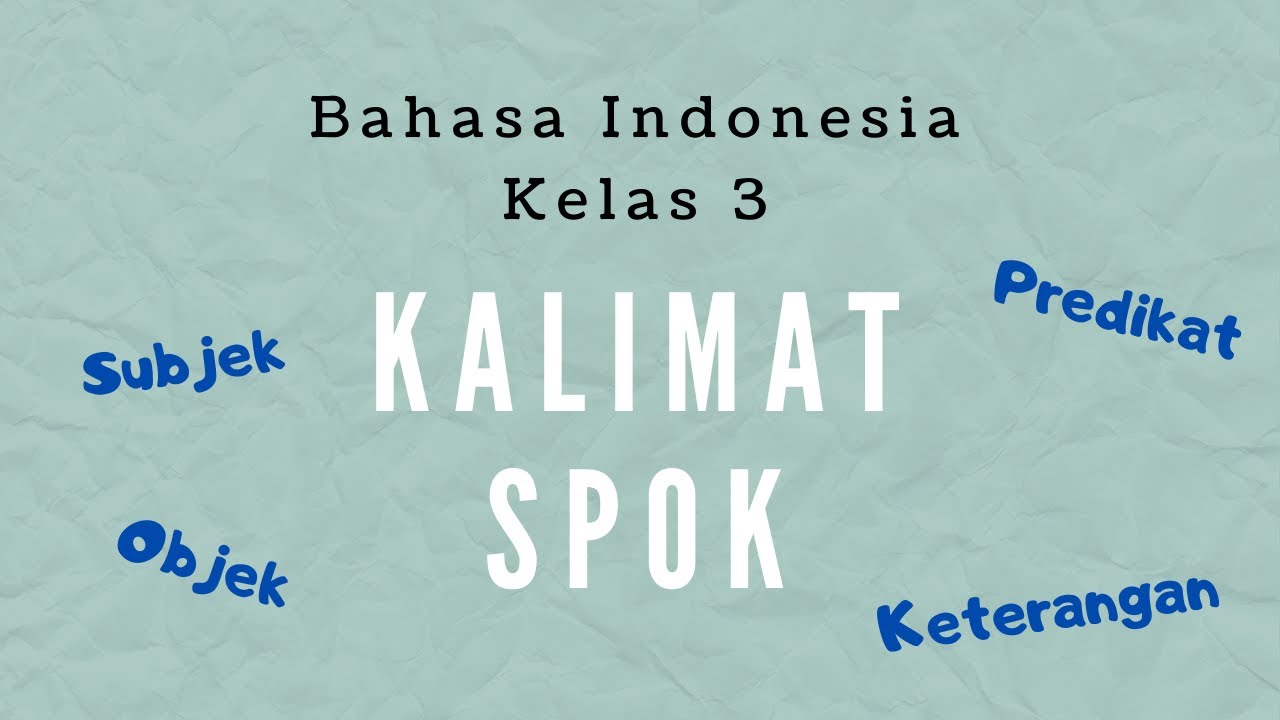 Contoh Soal Untuk Materi Spok