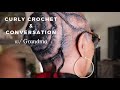 Crochet &amp; Conversation w/ Grandma (Q&amp;A) | Vlogmas Day 5