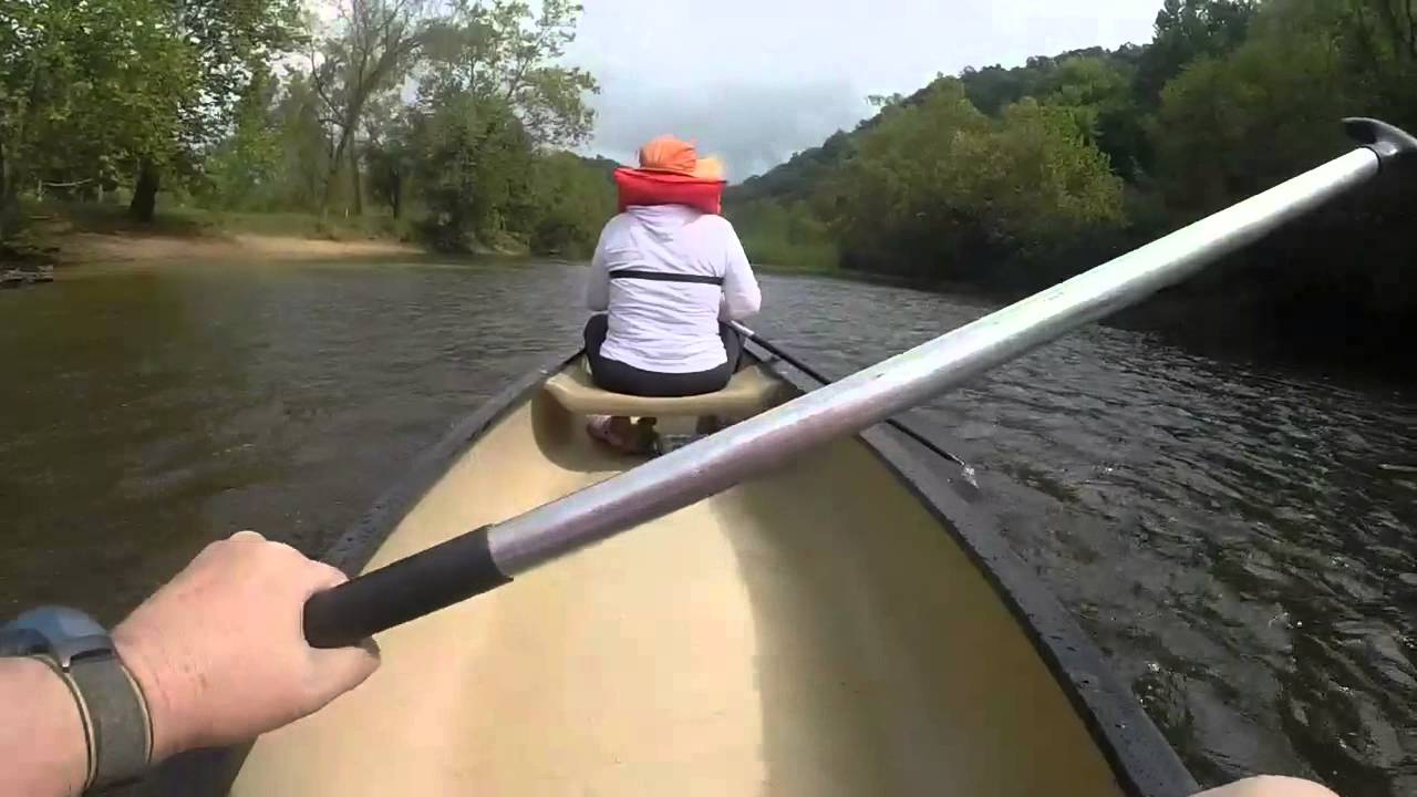 Canoeing Big Piney River YouTube