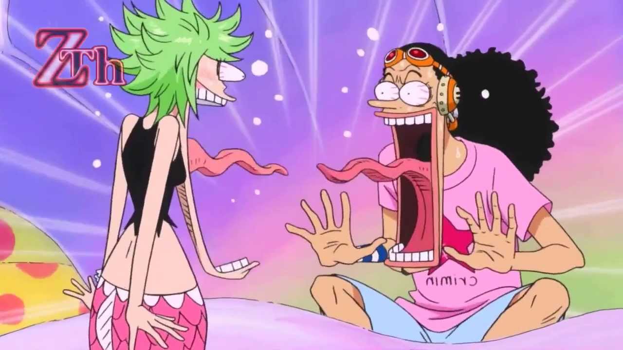 One Piece Funny: Usopp and Camie funny )) - YouTube.