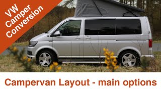 Camper van conversion | QUICK GUIDE to camper ideas &amp; layout advice for converting a VW Transporter