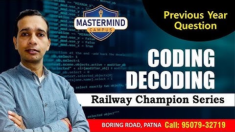 Coding Decoding Full Class | Reasoning Tricks by Amitesh Sir | Competitive Exams