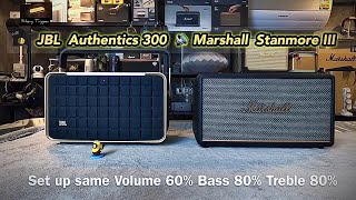 JBL Authentics 300 vs Marshall Stanmore 3