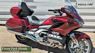 SOLD! $21,895 2018 HONDA GOLD WING TOUR GL1800 with only 2142 miles.