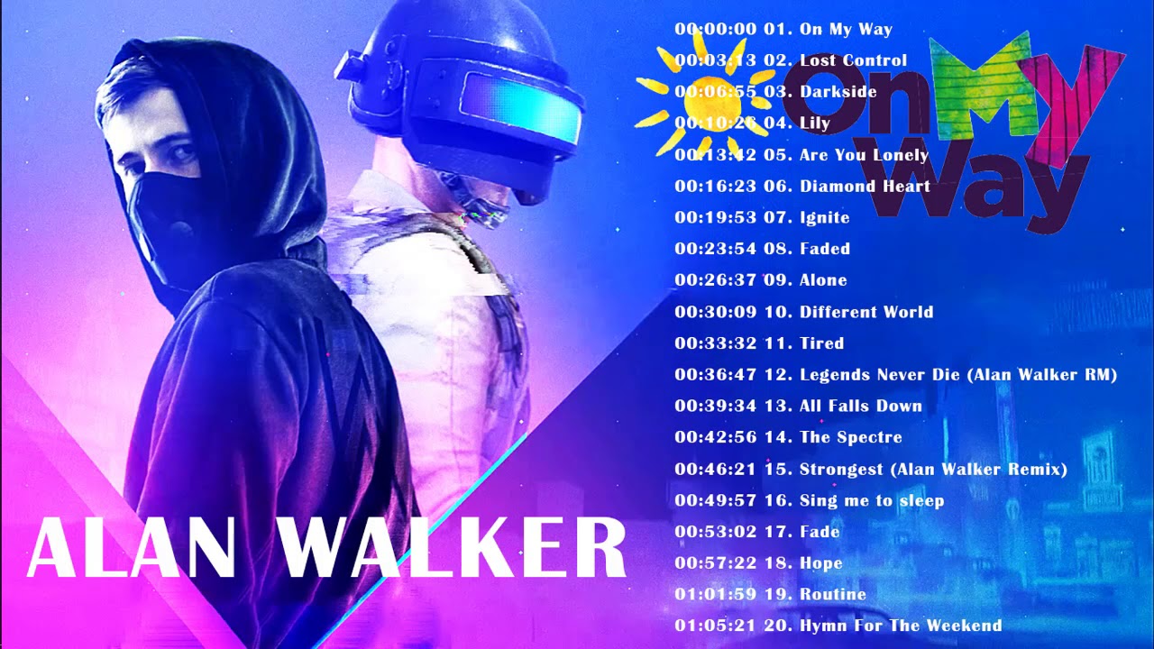 Top 20 Alan Walker 2019  Best Alan Walker Songs 2019  Music For PUBG MOBILE