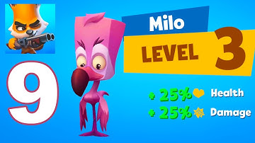 Zooba - Gameplay Walkthrough Part 9 - NEW CHARACTER MILO (Android Games)