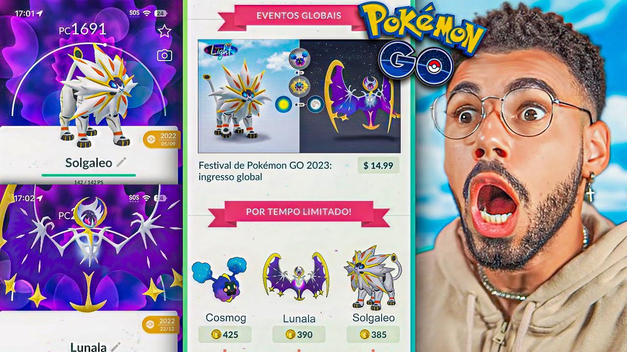 🚨EVENTO INSANO!🚨 COMPRE *COSMOG* na LOJA DO JOGO!! 🤯😍😍 #pokemongo
