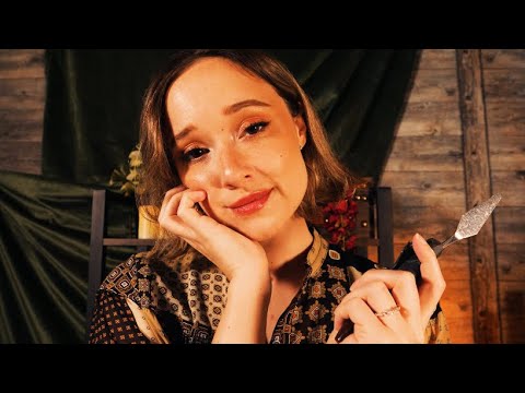 asmr-|-artist-is-obsessed-w/-you-(her-masterpiece)-many-compliments,-soft-crinkles,-face-touching